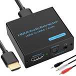 Extractor convertor adaptor audio HDMI 4Kx2K-30Hz optic HDMI Spdif