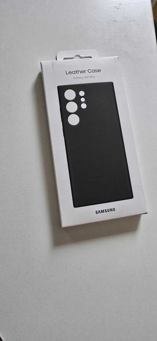 Оригинален кожен калъф Samsung EF-VS918LBEGWW за Galaxy S23 Ultra