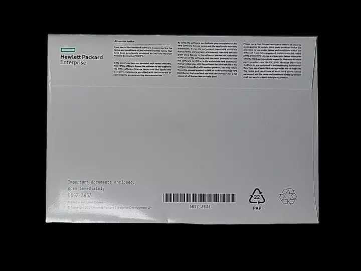 Лицензия hpe iLO Advanced 1 Server 3 Years Support License BD505A 0D1