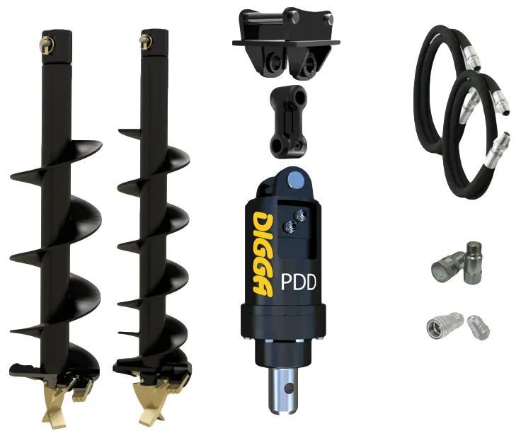 Foreza burghiu miniexcavator Digga