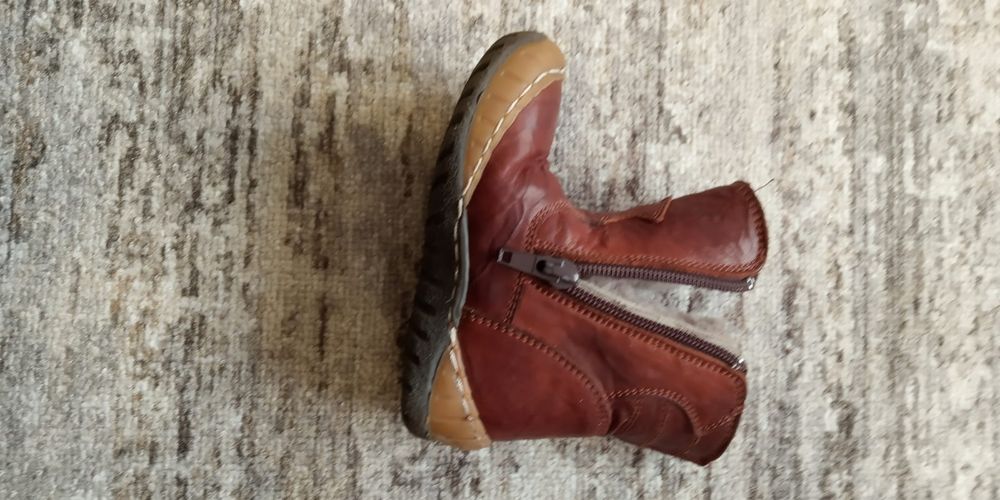 Сапоги натуральные детские