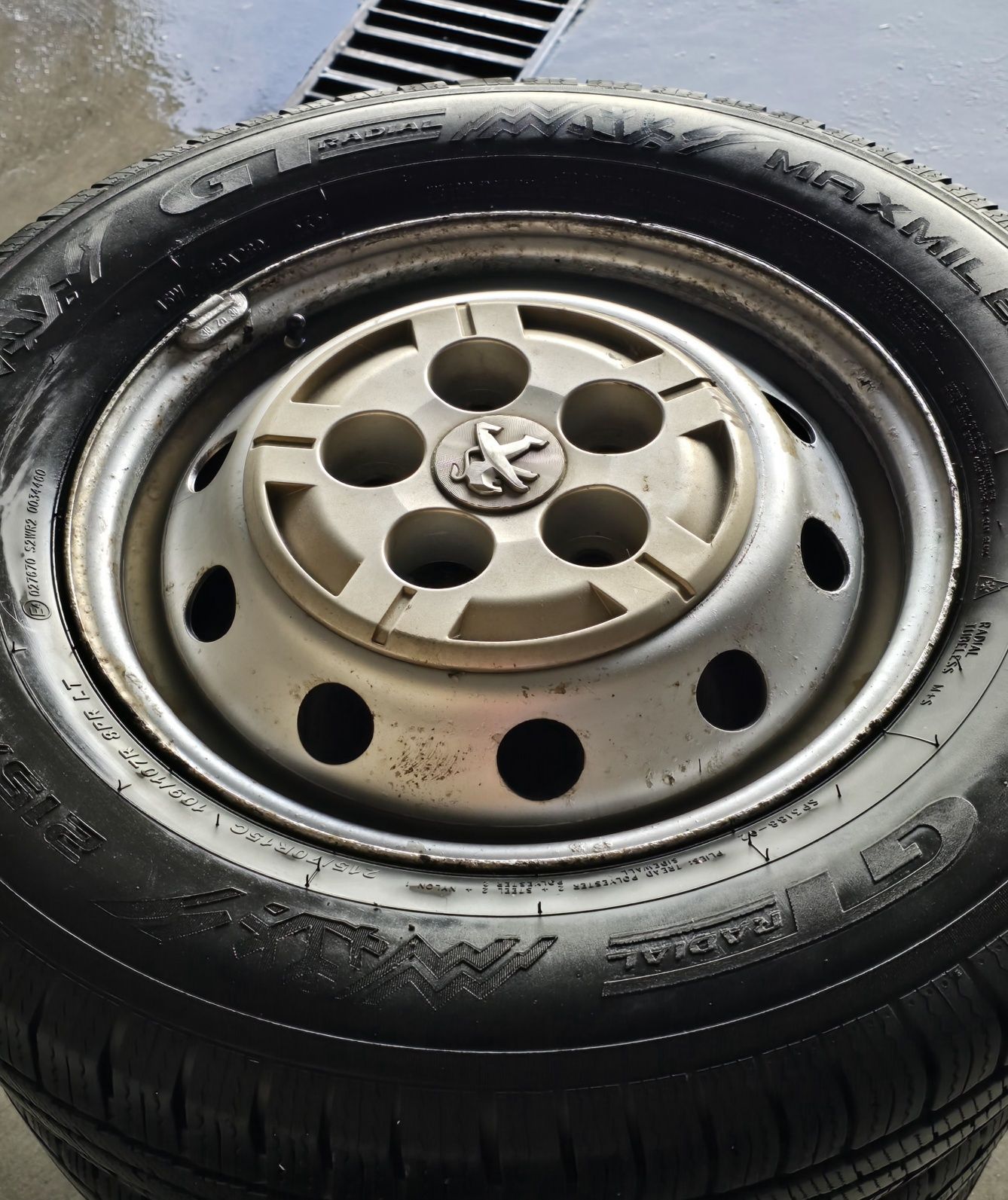 215 70 15c GT radial с джанти 5x118