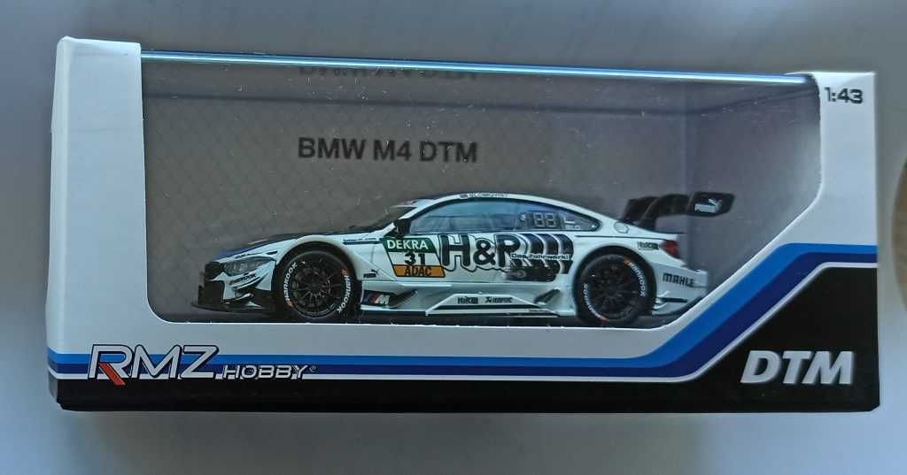 Macheta BMW M4 DTM 2017 Tom Blomqvist - RMZ 1/43