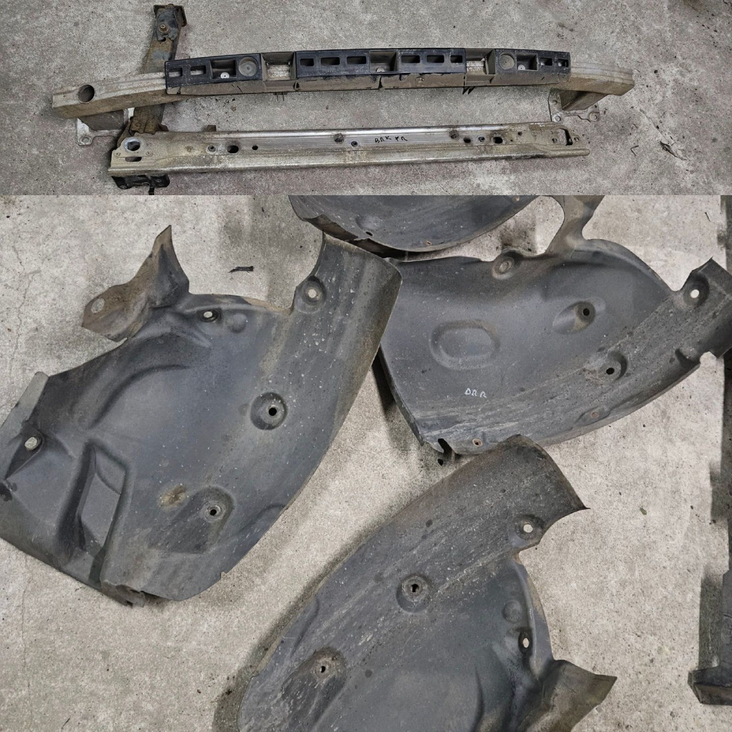 Scut motor bara Suporti faruri Intaritura cadru armatura Megane 3