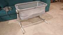 Patut atasabil Chicco Next2Me PopUp, Atmoshpere(Gri), 0luni+