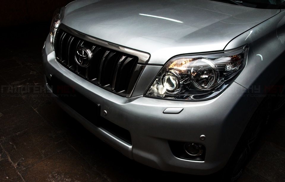 Стекла фар Тойота Прадо 150