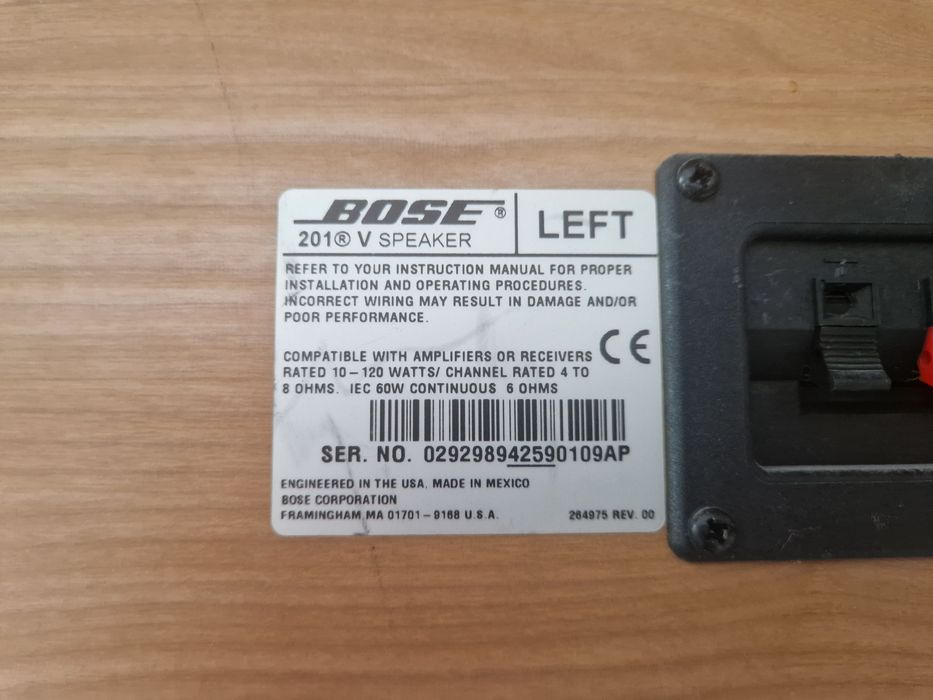 Boxe Bose 201 stare Buna
