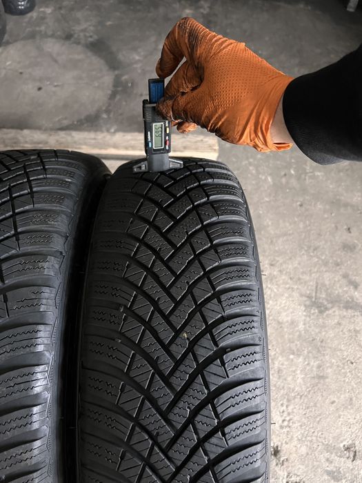 2 anvelope iarna 185/60/15 , hankook , dot 2022 , 7 mm
