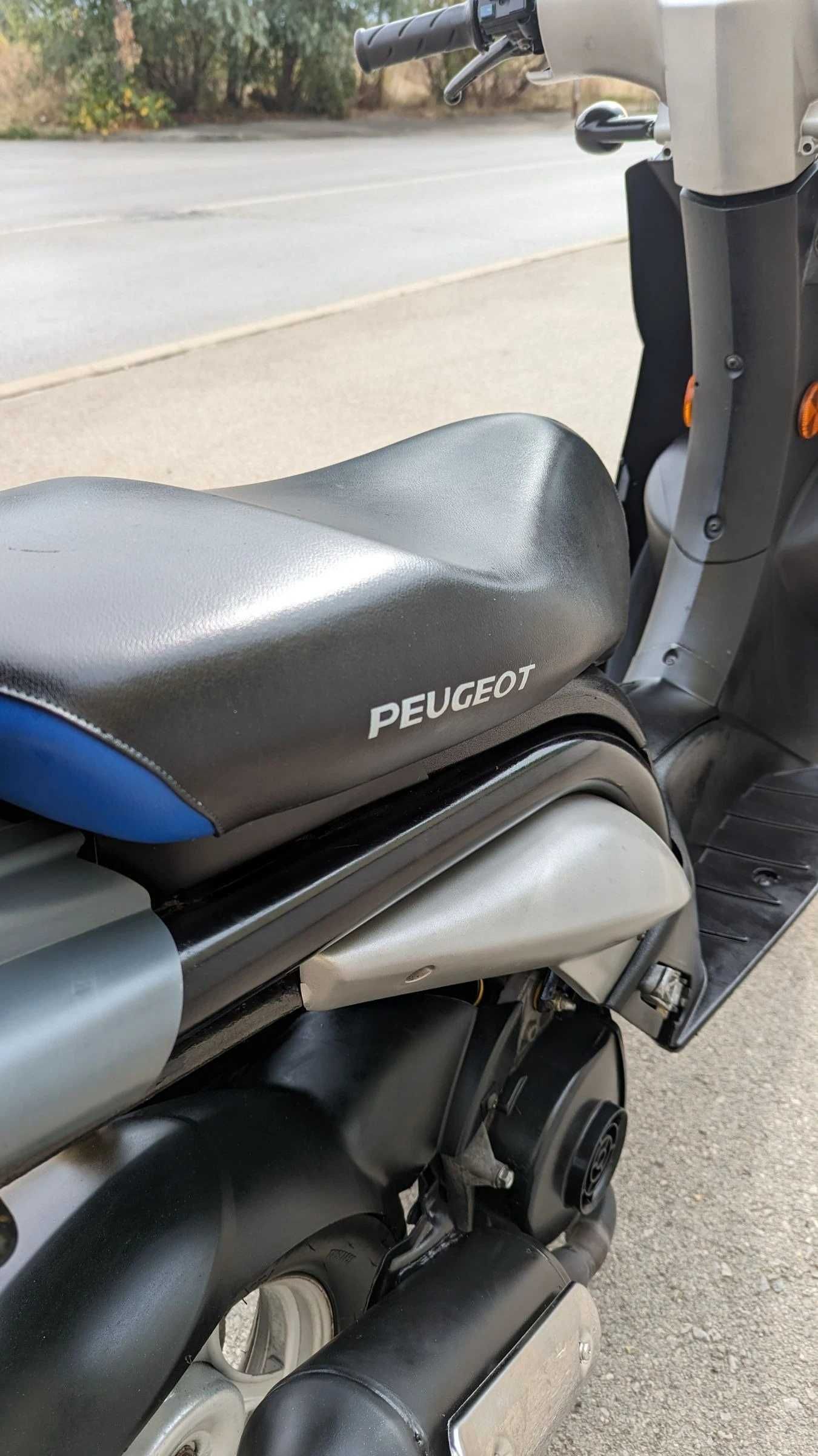 Скутер мотопед мотор с регистрация 49цц Peugeot Ludix Пежо 50цц 70цц