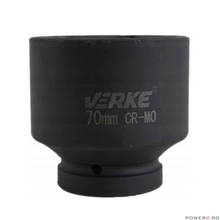 Cheie tubulara impact 70 mm, hexagonala, Verke