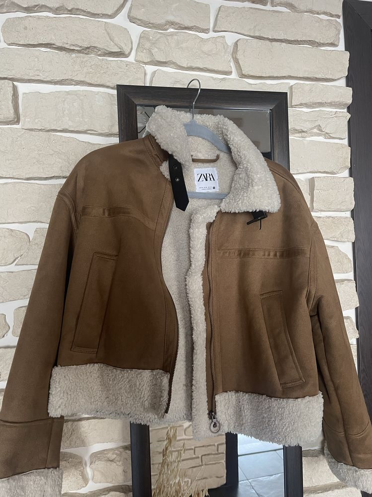 Кафяво яке на ZARA!!