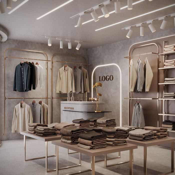 Торговое оборудование ЛОФТ для шоурума