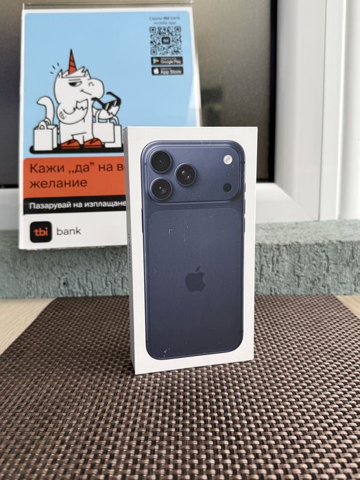 НОВ! *ЛИЗИНГ* iPhone 17 Pro Max 256Gb Deep Blue ГАРАНЦИЯ