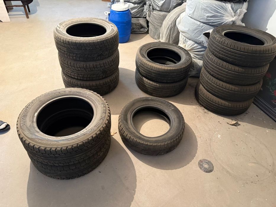 Проедается Б/у шины