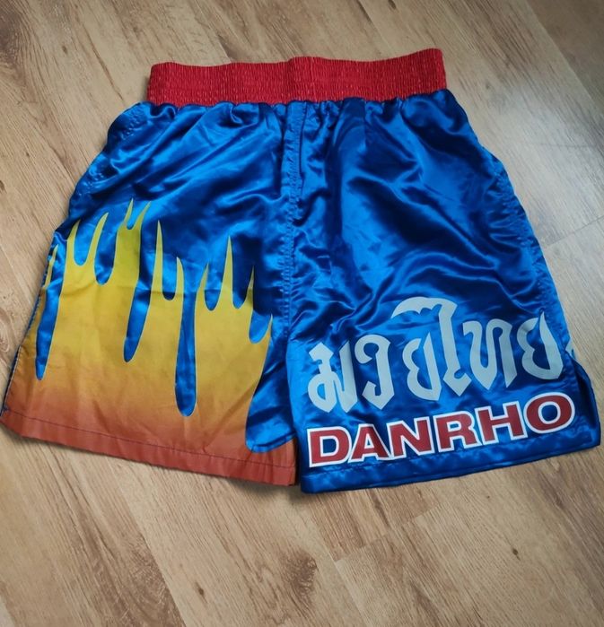 Pantaloni scurți Kickboxing Muay Thai Danrho mărimea L