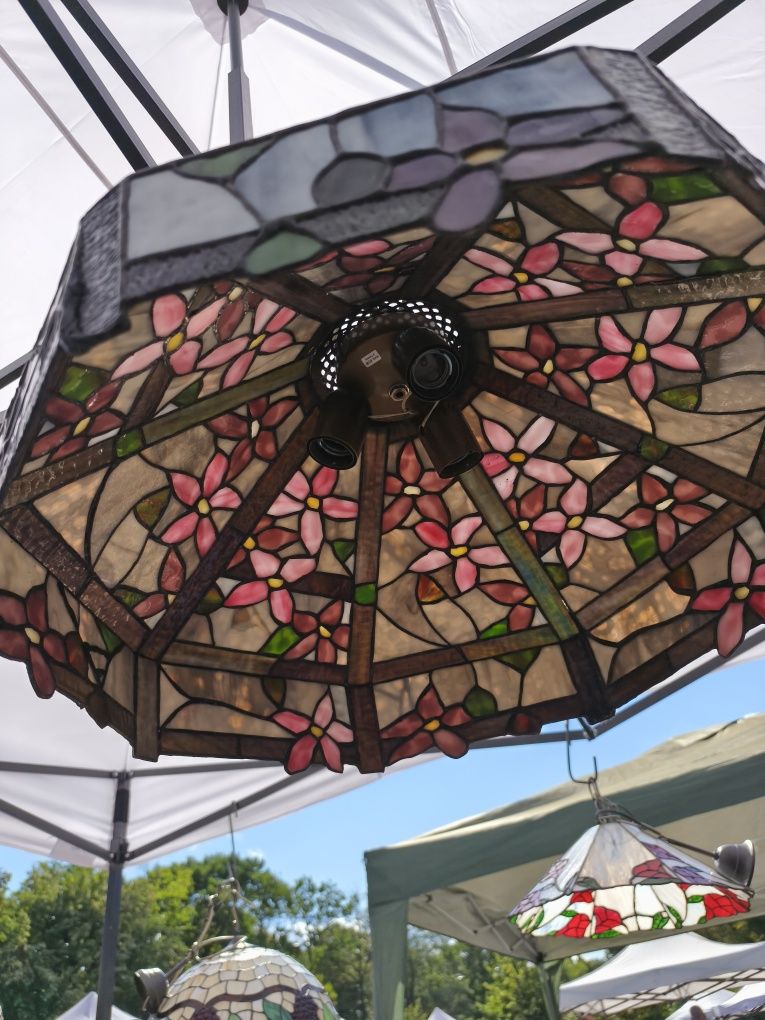 Lampa tavan Tiffany 3 becuri
