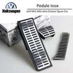 Set pedale inox AUTO/DSG pentru VW Golf5, Jetta, Tiguan, Passat B6, B7