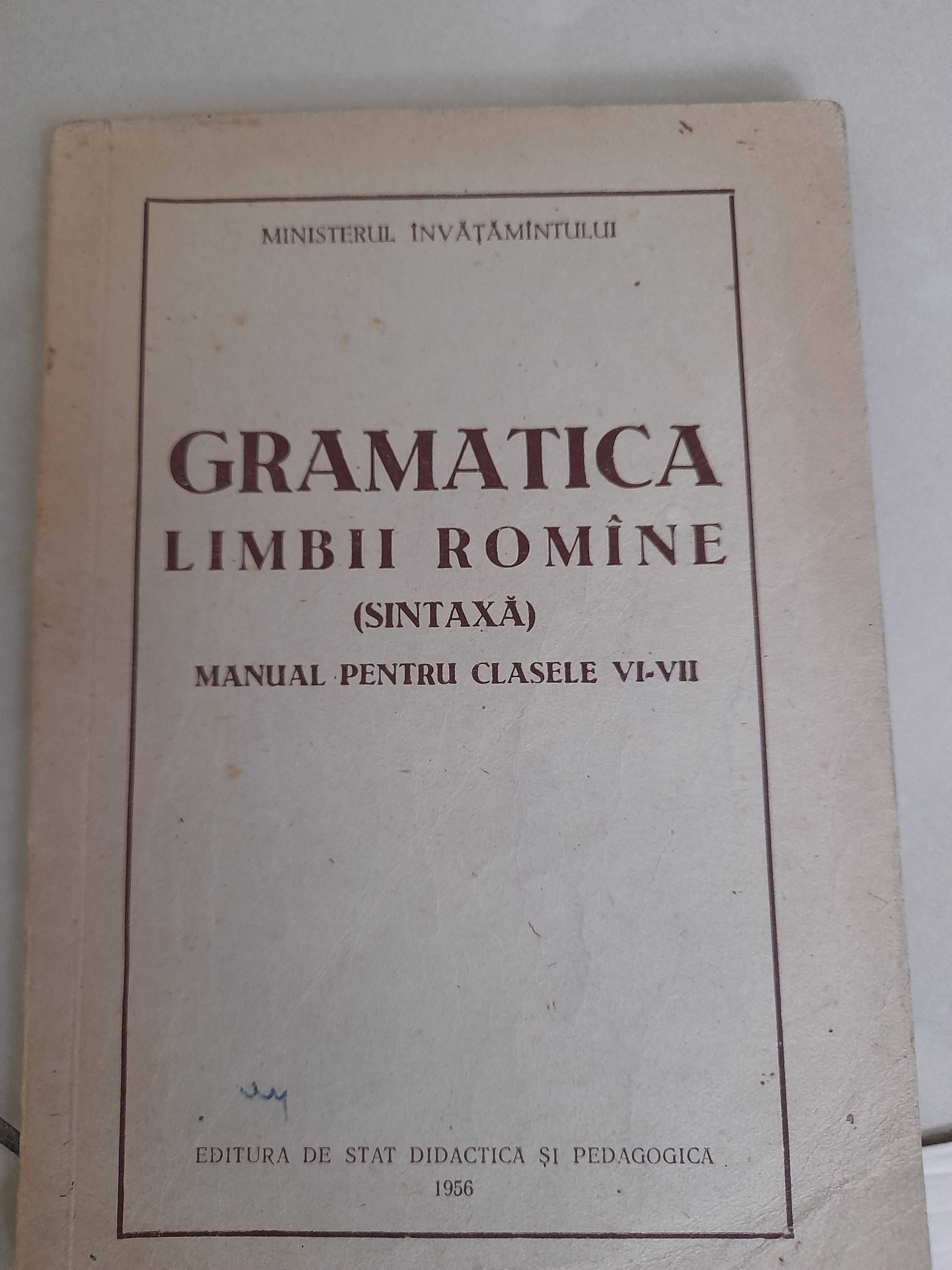 Gramatica limbii romane- 1956