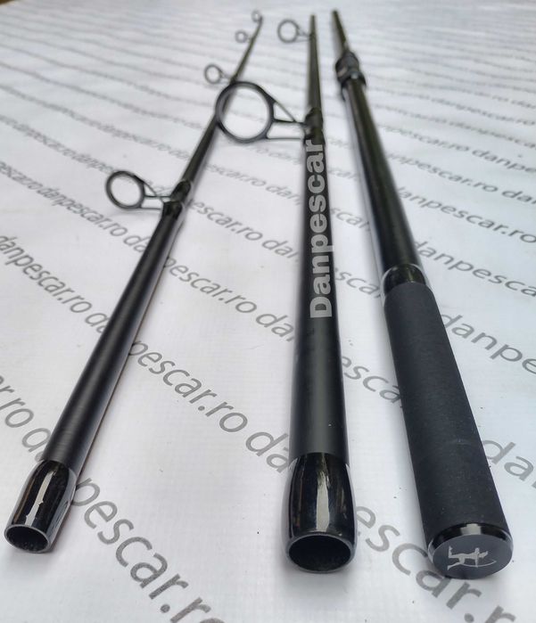 SET 4 Lansete 3,30m Robinhan KOMODO CARP din 3 bucati 3,75LBS compoz