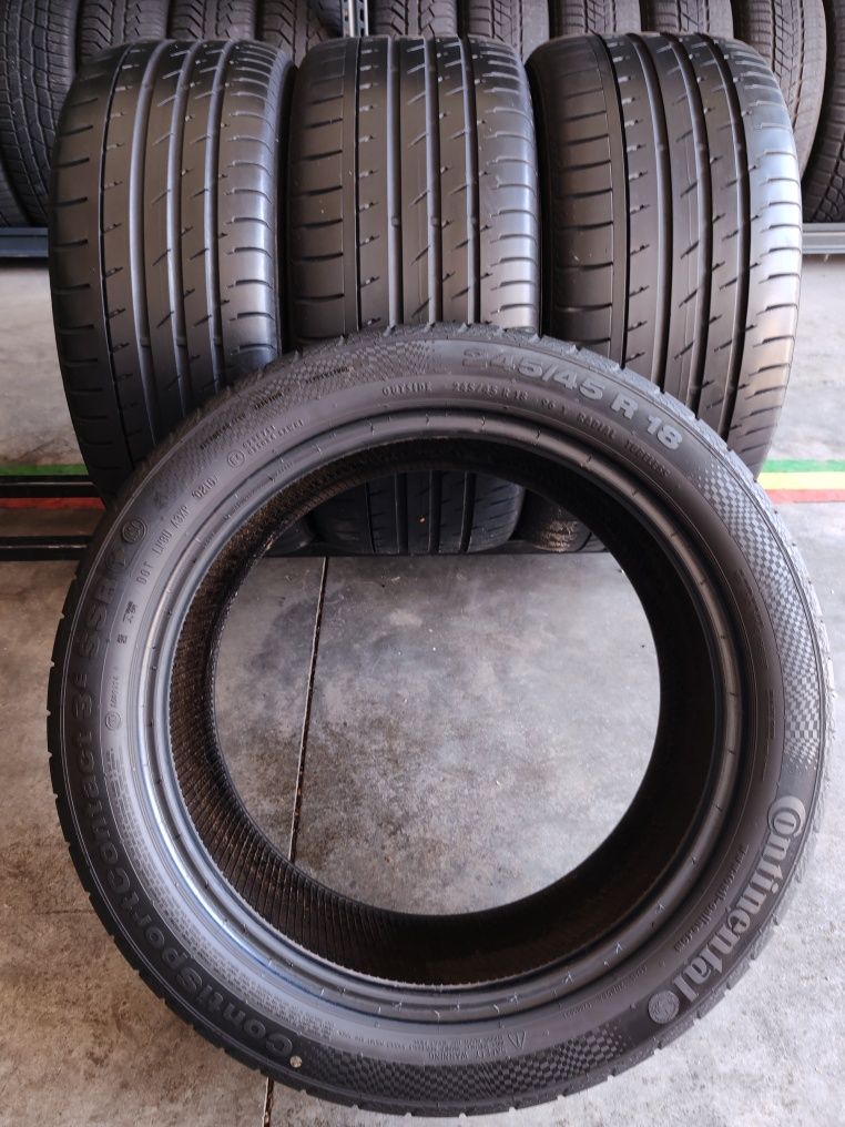 Continental 245 45 R18 275 40 R18 Anvelope Cauciucuri premium vara 6mm