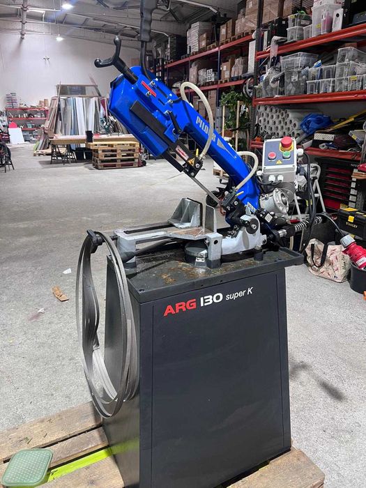 Fierastrau cu banda PILOUS 130 mm ARG 130 Super K - 400V (second hand)