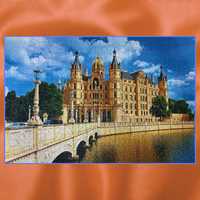 Tablou puzzle (1000 piese) - Castelul Schwerin