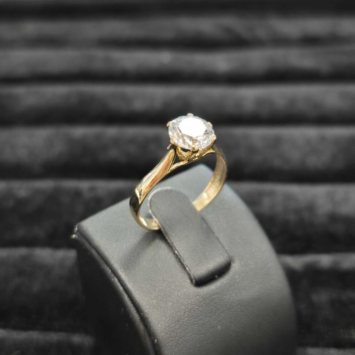 ( B31763.1 / Ag28 Doi Baieti ) Inel Aur 14K - 2.01 grame / 744 lei