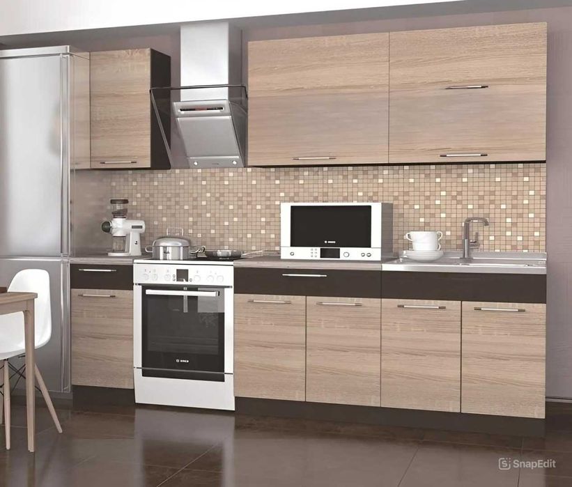 Акция! Кухонный гарнитур Фрейм 200x213х60 АЗИЯ СКЛАД в наличии А139454