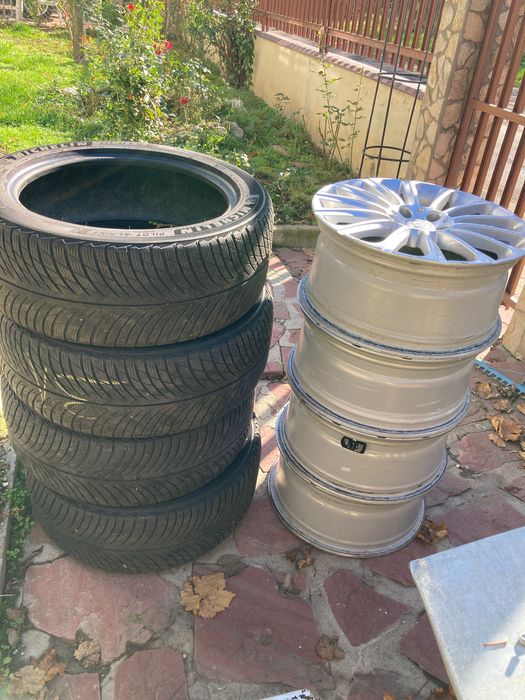 4бр. джанти и 4зимни гуми 245/45/18 за vw,audi,mb,skoda и др
