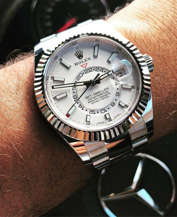 Rolex Sky-Dweller sivler colectie