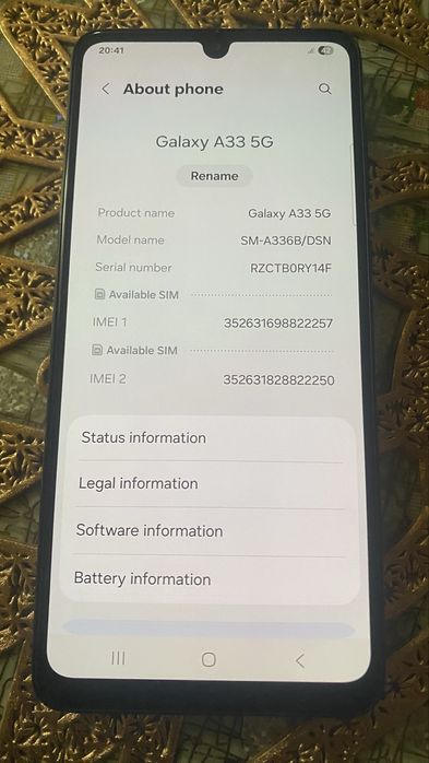 Vând Samsung A33 5g