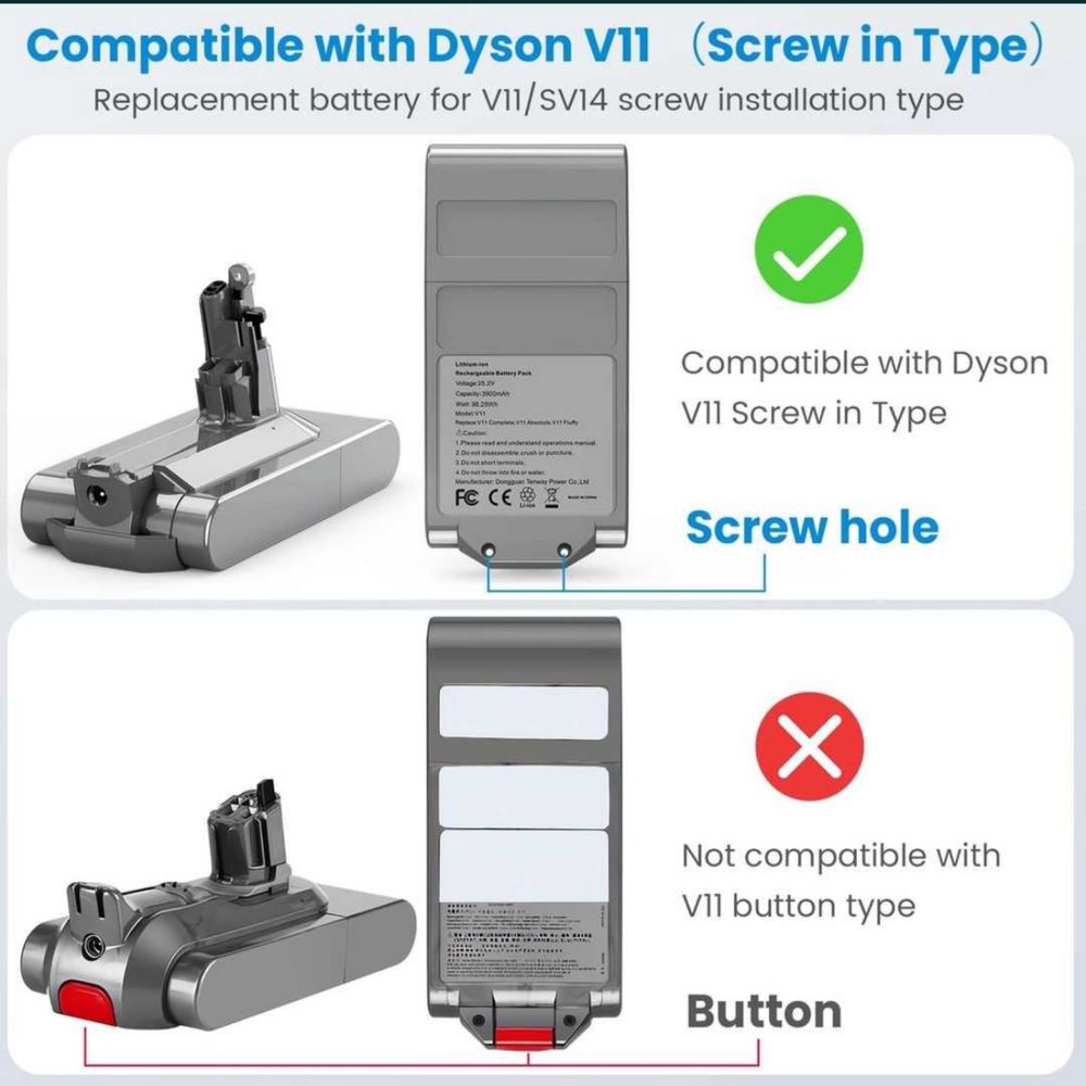Baterie Dyson V11