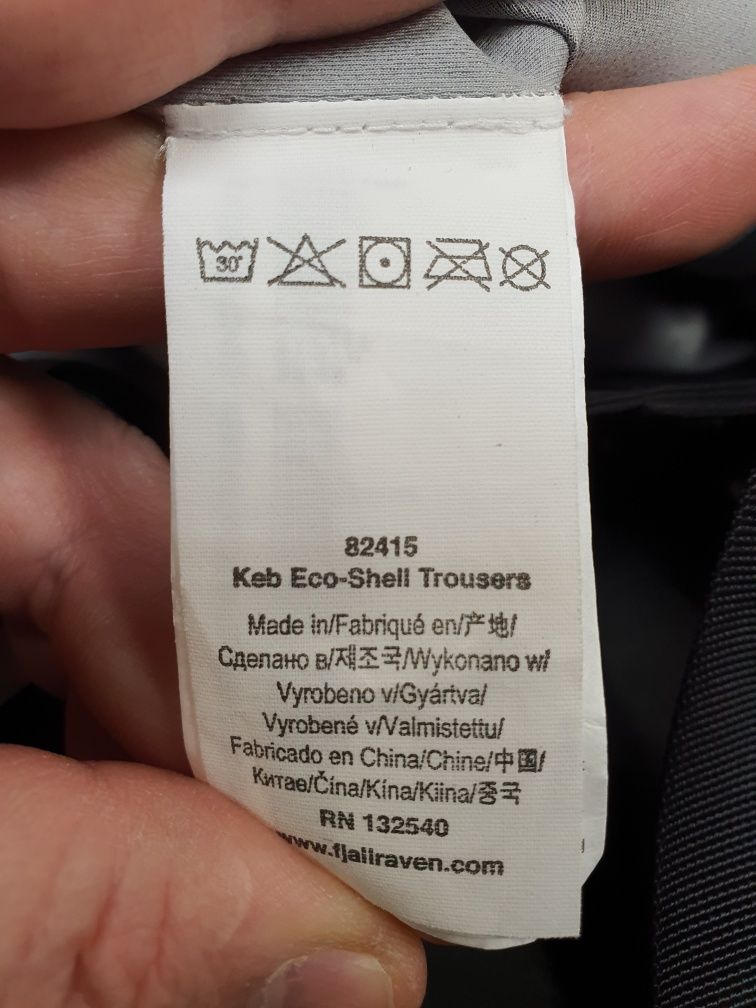 Pantaloni Fjall Raven Keb Eco Shell Men marim XL,XXL cod R162