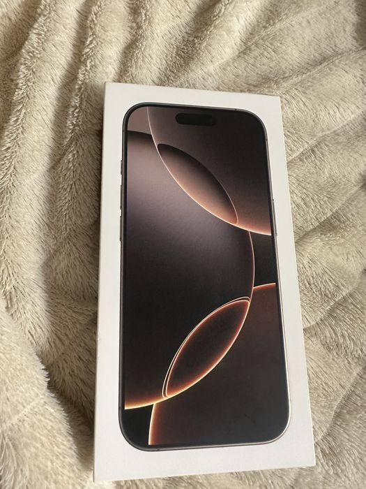 Iphone 16 pro 128GB Desert Titanium нов неразпечатан