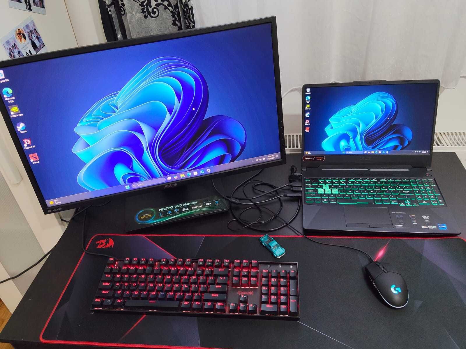 Setup Premium Gaming & Randare – I7 + RTX 3060 + Monitor WQHD