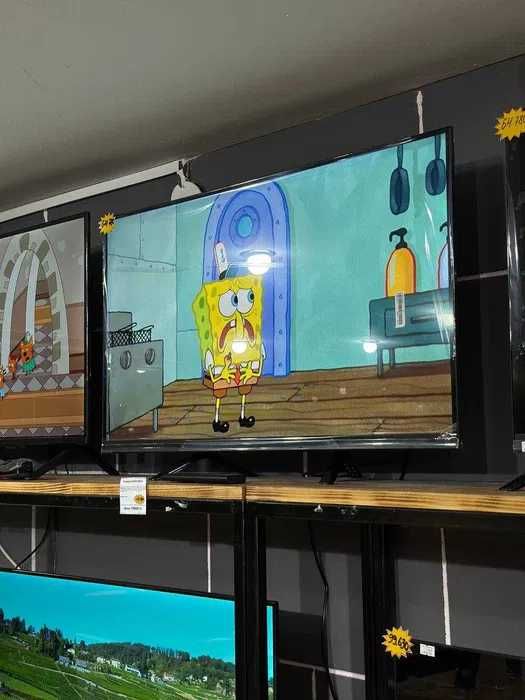 Новый телевизор Smart TV, Wi-Fi 32 диагональ (91см) Android TV