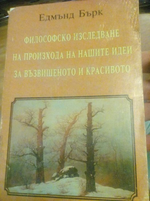 Едмънд Бърк Философско изследване на произхода на нашите идеи за възви