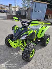 Електрическо ATV 1500W с подсилено шаси в изкрящо зелен цвят