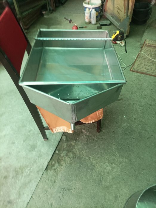 Crinata de inox la 500 de lei 50x50x15 garanție 5 ani de 6 mm