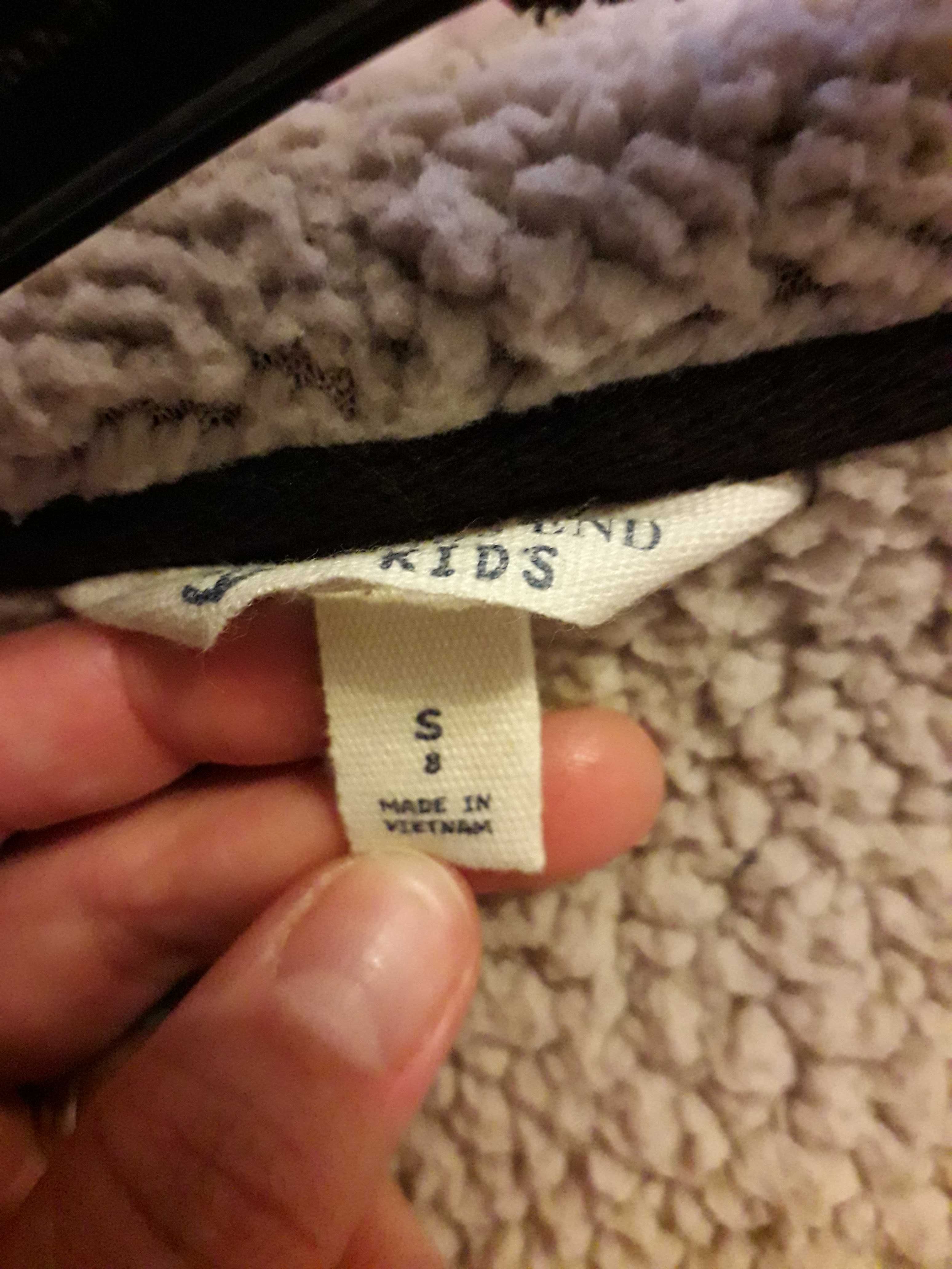 LANDS'END Hanorac imblanit maro - 8 ani