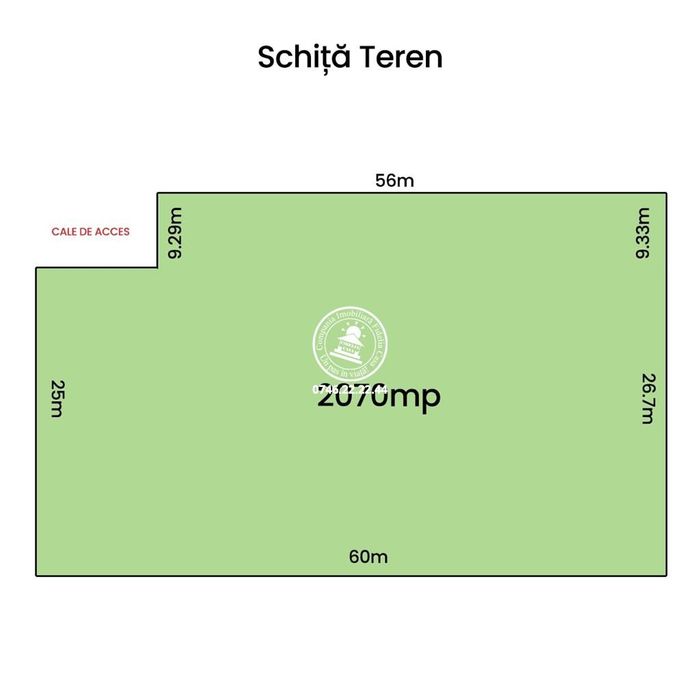 Teren intravilan de vanzare in Miroslava, Ciurbesti - 2070mp