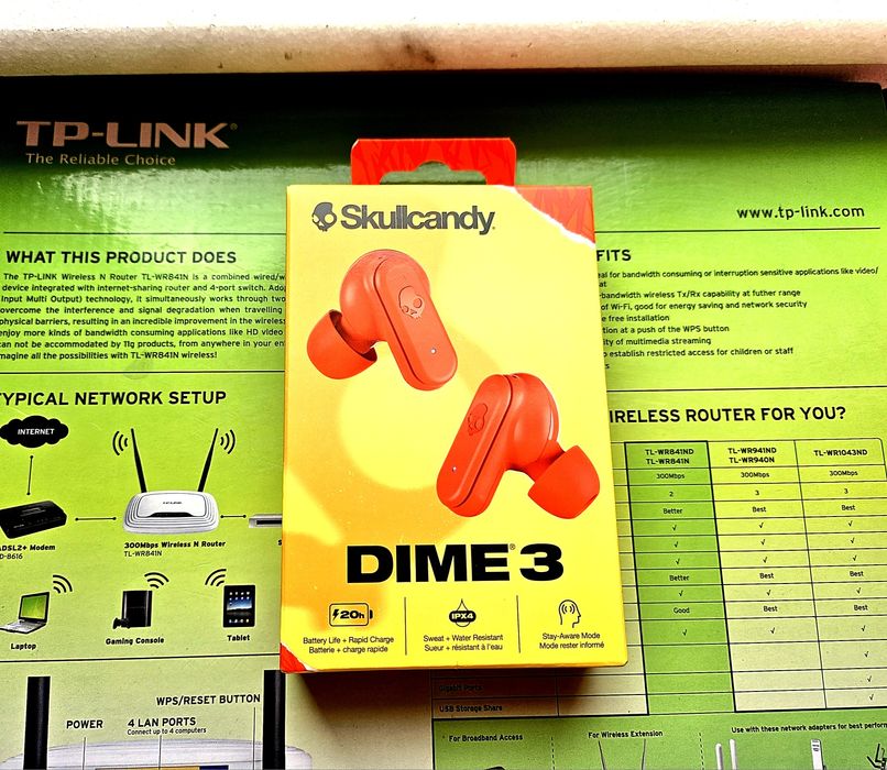 Căști SKULLCANDY Dime 3 True Wireless Bluetooth In-Ear NOU / Sigilat