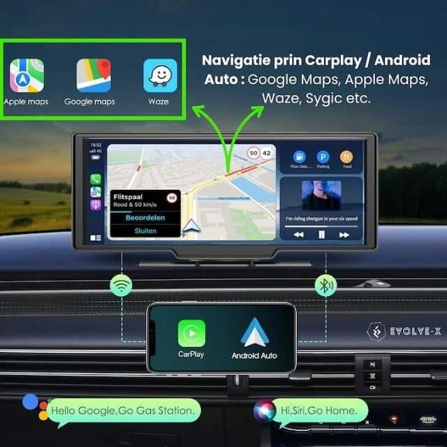 Navigatie Auto UNIVERSALA MARE 2 CAMERE INCLUSE Display de 10.26 inch