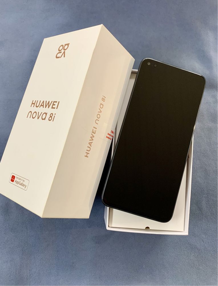 Huawei Nova 8i , 6 Gb Ram , 128 Gb , Black , Dual , Impecabil