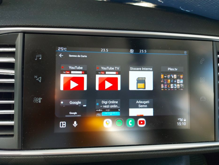 Instalez youtube video pe orice masina cu android auto