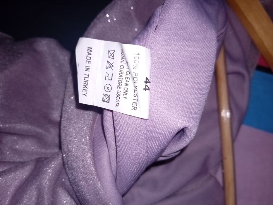 Rochie lila cu floare