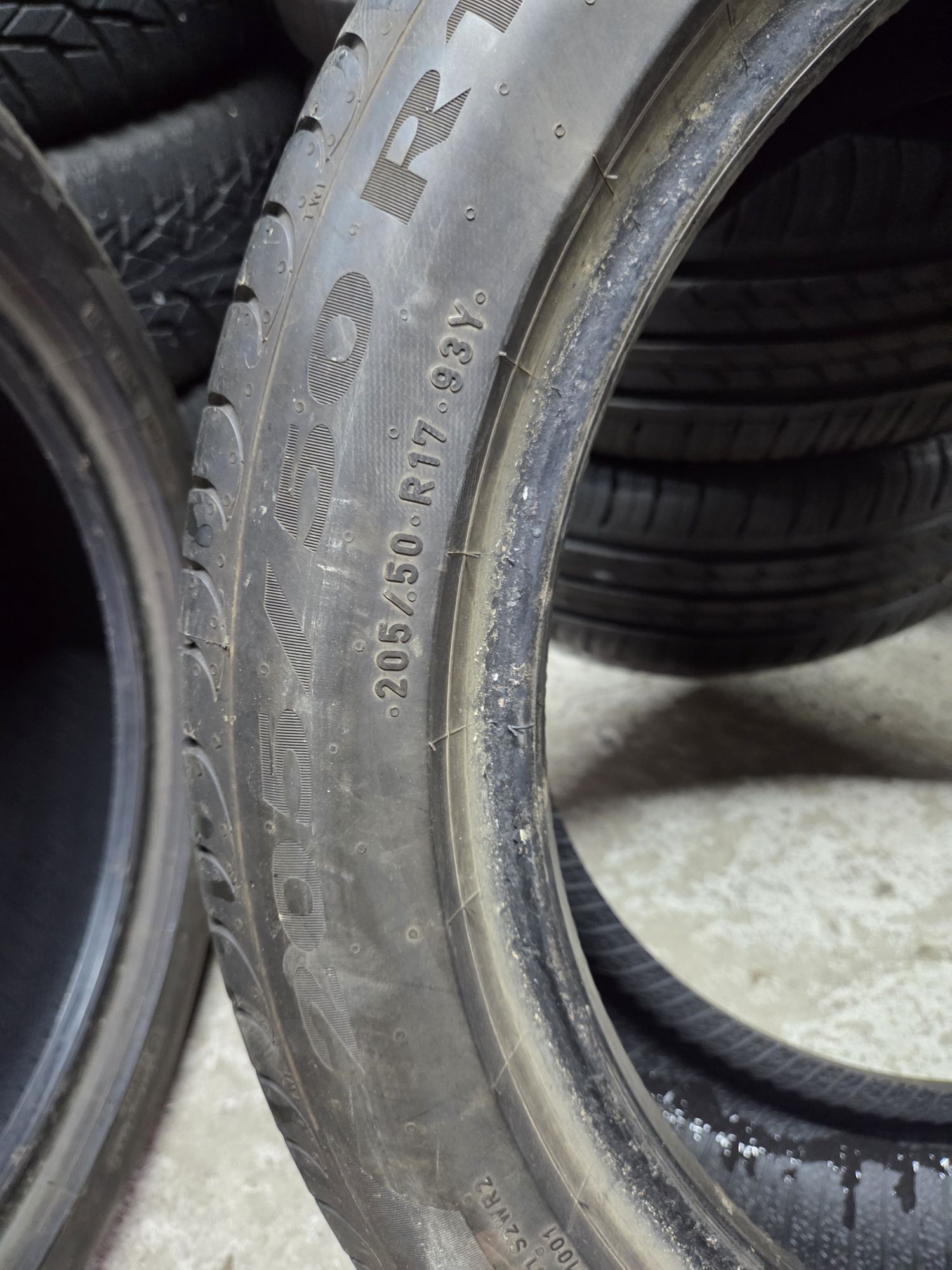 Set 2 anvelope SH vara Pirelli 205/50/17 dot 2022-2023