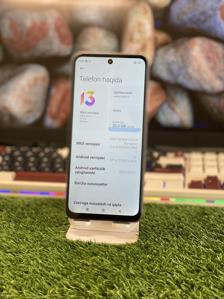 Redmi Note 10s 128/6+6 Gb