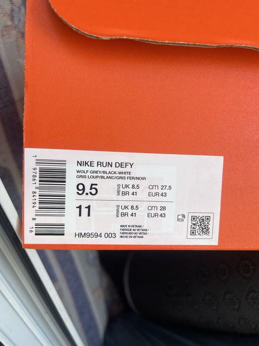 Nike маратонки Run Defy