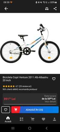 Bicicleta copii venture